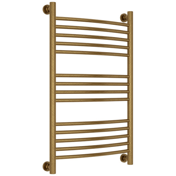 Полотенцесушитель водяной Сунержа Богема+ П14 500x860 мм (выгнутая перемычка) 05-0221-8050, состаренная бронза - фото 