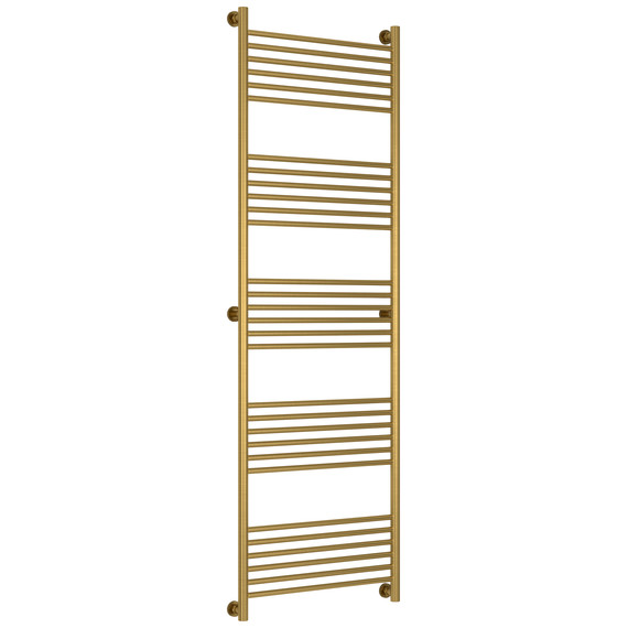 Полотенцесушитель водяной Сунержа Богема+ П30 600x1960 мм (прямая перемычка) 051-0220-1960, состаренная латунь - фото 