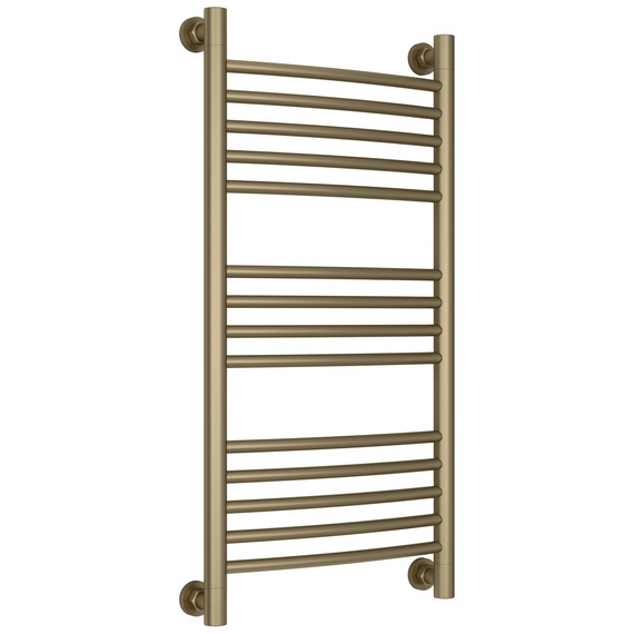 Полотенцесушитель водяной Сунержа Богема+ П14 400x860 мм (выгнутая перемычка) 32-0221-8040, золотой шёлк - фото 