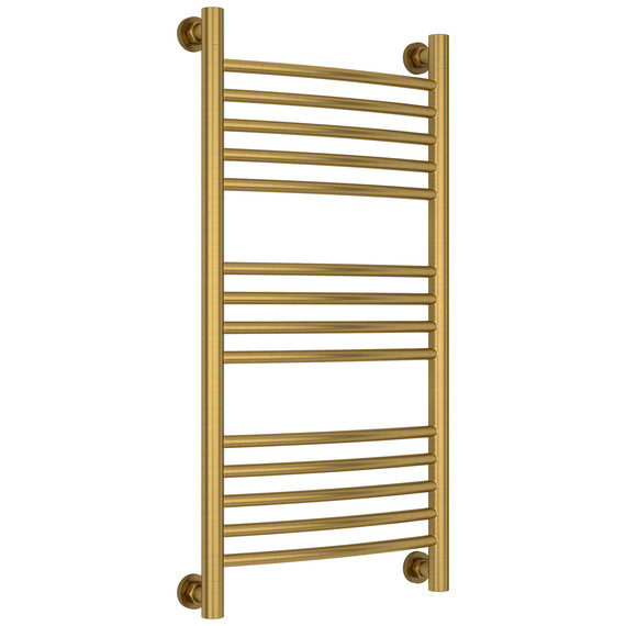 Полотенцесушитель водяной Сунержа Богема+ П14 400x860 мм (выгнутая перемычка) 051-0221-8040, состаренная латунь - фото 