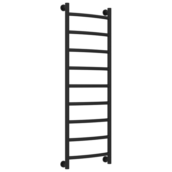 Полотенцесушитель водяной Сунержа Галант+ П9 400x1260 мм 31-0200-1240, чёрный матовый - фото 