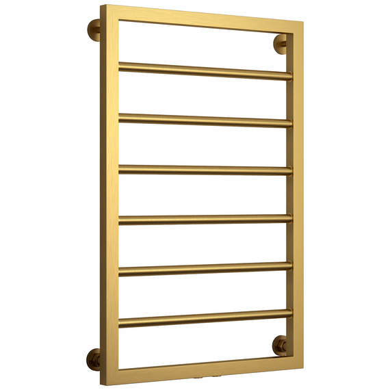 Полотенцесушитель водяной Сунержа Канцлер П6 500x830 мм 051-0254-8050, состаренная латунь - фото 