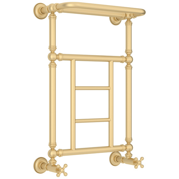 Полотенцесушитель водяной Сунержа Ренессанс П5 400x730 мм 022-0282-6640, шампань матовый - фото 