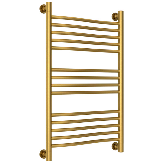 Полотенцесушитель водяной Сунержа Флюид+  П14 500x860 мм 051-0222-8050, состаренная латунь - фото 