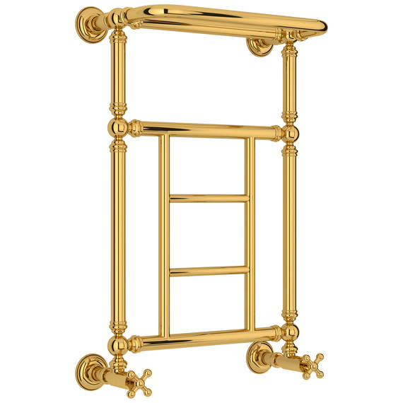 Полотенцесушитель водяной Сунержа Ренессанс П5 400x730 мм 03-0282-6640, золото - фото 
