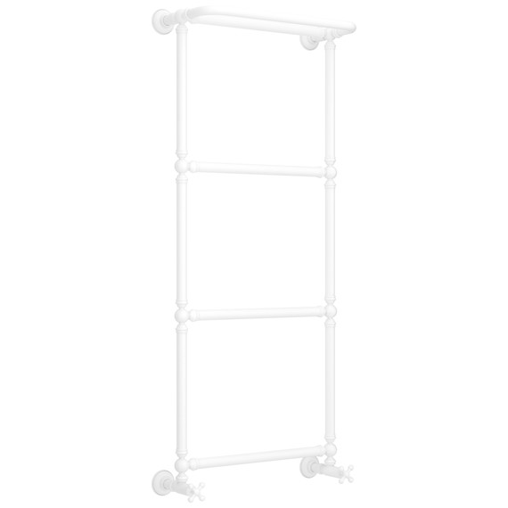 Полотенцесушитель водяной Сунержа Ренессанс П4 500x1330 мм 30-0281-1250, белый матовый - фото 