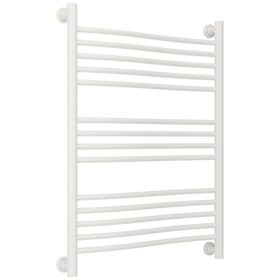 Полотенцесушитель водяной Сунержа Флюид+  П14 600x860 мм 30-0222-8060, белый матовый - фото 