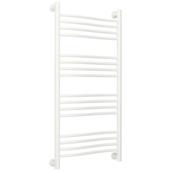 Полотенцесушитель водяной Сунержа Флюид+  П16 500x1060 мм 30-0222-1050, белый матовый - фото 