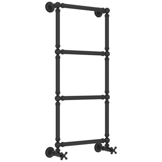 Полотенцесушитель водяной Сунержа Ренессанс П4 400x1030 мм 15-0280-9640, тёмный титан муар - фото 