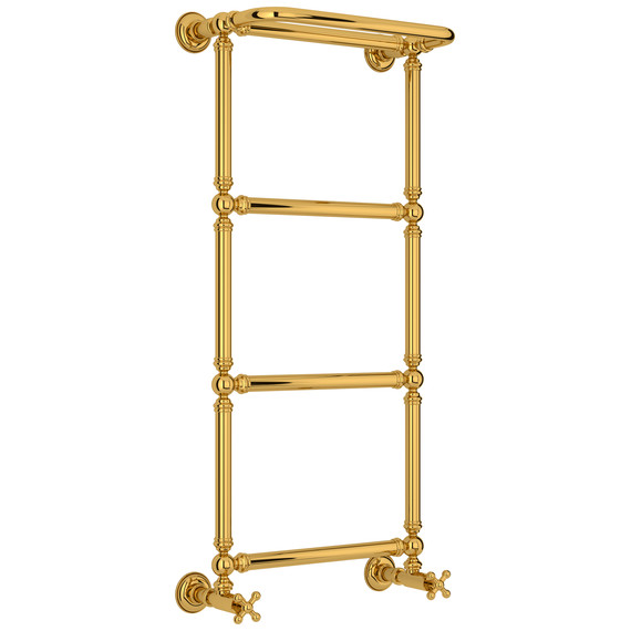 Полотенцесушитель водяной Сунержа Ренессанс П4 400x1030 мм 03-0281-9640, золото - фото 