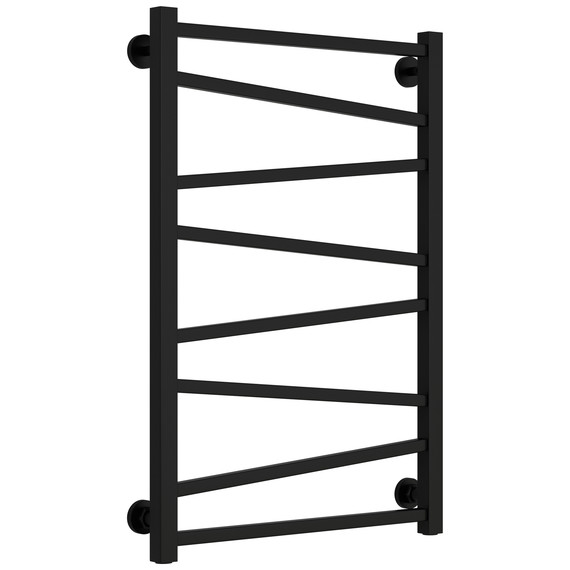 Полотенцесушитель водяной Сунержа Сирокко П8 500x800 мм 31-0253-8050, чёрный матовый - фото 