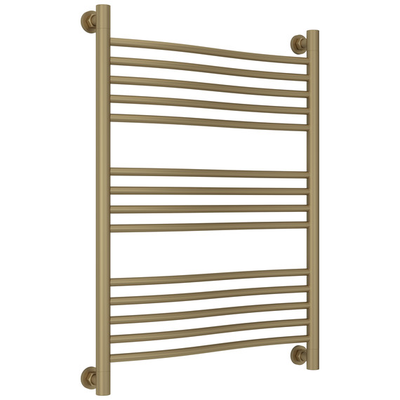 Полотенцесушитель водяной Сунержа Флюид+  П14 600x860 мм 032-0222-8060, золото матовое - фото 