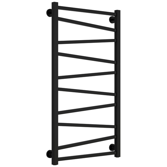 Полотенцесушитель водяной Сунержа Сирокко П10 500x1000 мм 31-0253-1050, чёрный матовый - фото 