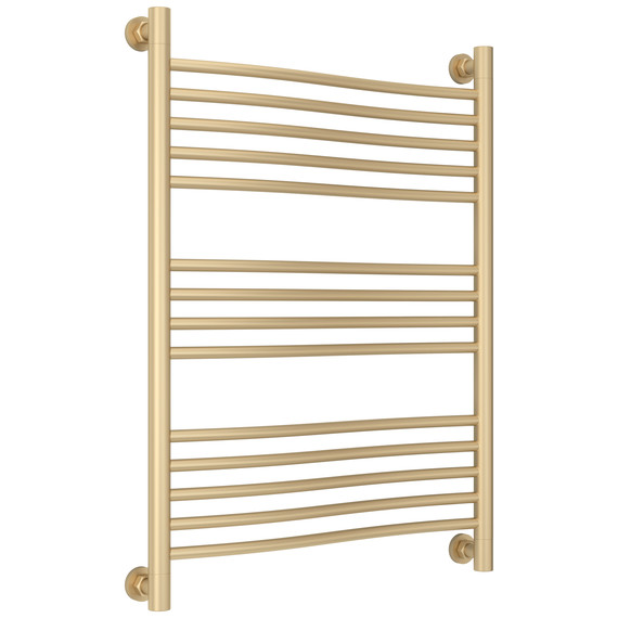 Полотенцесушитель водяной Сунержа Флюид+  П14 600x860 мм 022-0222-8060, шампань матовый - фото 