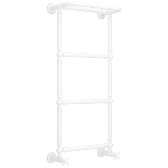 Полотенцесушитель водяной Сунержа Ренессанс П4 400x1030 мм 30-0281-9640, белый матовый - фото 