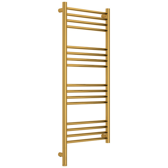 Полотенцесушитель электрический Сунержа Богема 3.1 П16 400x1120 мм (прямая перемычка) 03-6004-1040 L, золото - фото 