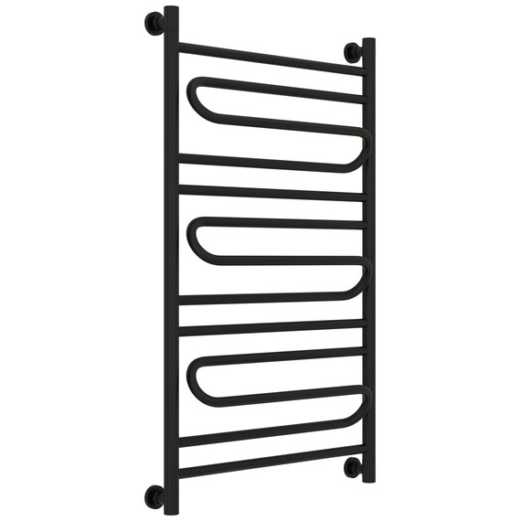 Полотенцесушитель водяной Сунержа Элегия+ П13 600x1060 мм 31-0205-1060, чёрный матовый - фото 