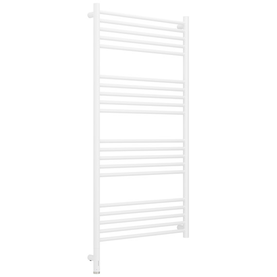 Полотенцесушитель электрический Сунержа Богема 3.1 П20 600x1320 мм (прямая перемычка) 30-6004-1260 L, белый матовый - фото 