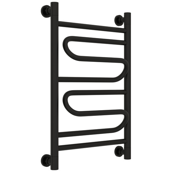 Полотенцесушитель водяной Сунержа Элегия+ П8 400x660 мм 31-0205-6040, чёрный матовый - фото 