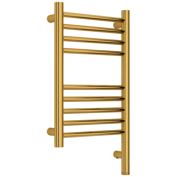 Полотенцесушитель электрический Сунержа Богема 3.1 П9 300x620 мм (прямая перемычка) 03-6005-5030 R, золото - фото 