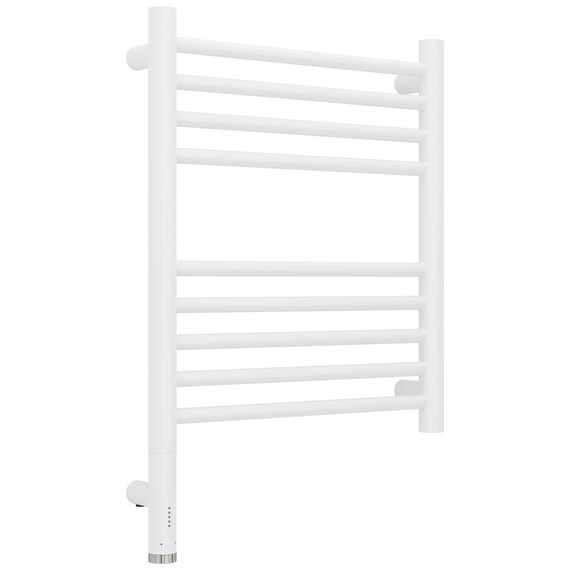 Полотенцесушитель электрический Сунержа Богема 3.1 П9 400x620 мм (прямая перемычка) 30-6004-5040 L, белый матовый - фото 