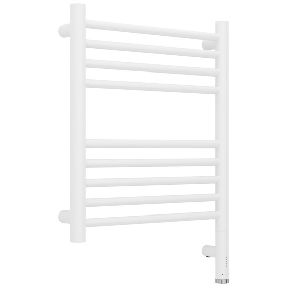 Полотенцесушитель электрический Сунержа Богема 3.1 П9 400x620 мм (прямая перемычка) 30-6005-5040 R, белый матовый - фото 
