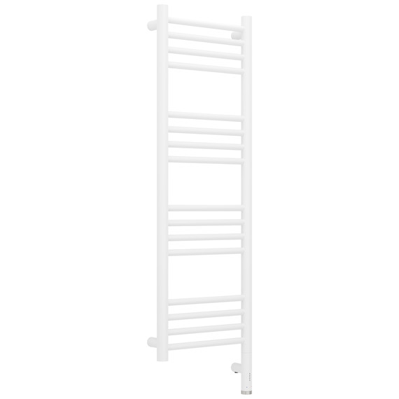 Полотенцесушитель электрический Сунержа Богема 3.1 П16 300x1120 мм (прямая перемычка) 30-6005-1030 R, белый матовый - фото 