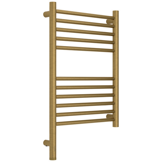 Полотенцесушитель электрический Сунержа Богема 3.1 П11 300x720 мм (прямая перемычка) 051-6004-6040 L, состаренная латунь - фото 
