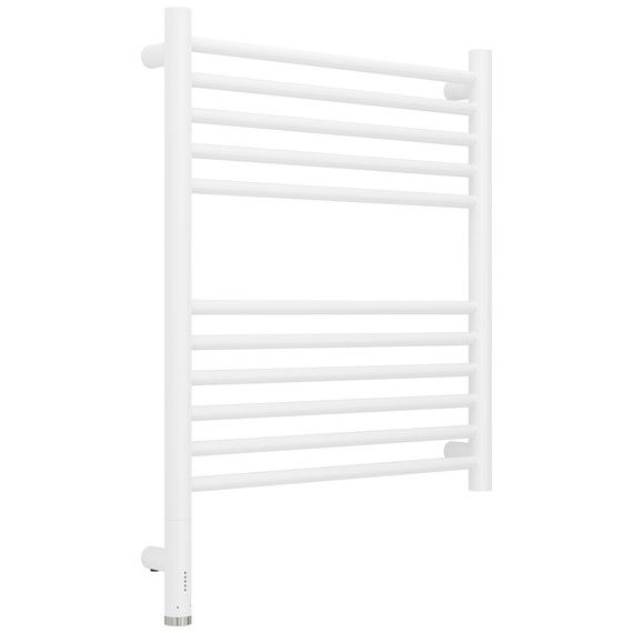 Полотенцесушитель электрический Сунержа Богема 3.1 П11 500x720 мм (прямая перемычка) 30-6004-6050 L, белый матовый - фото 