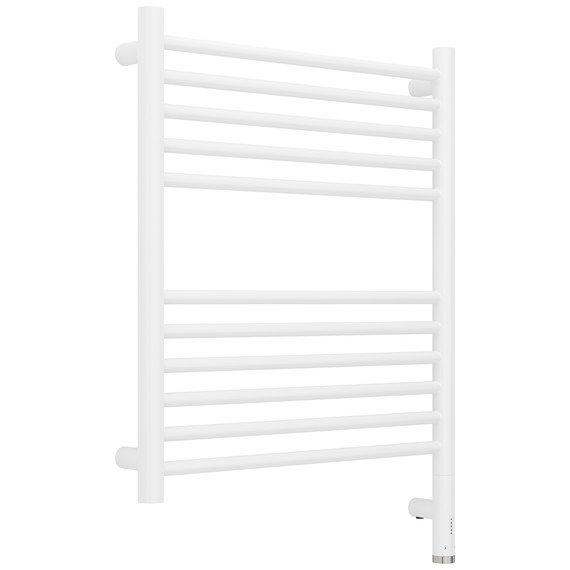 Полотенцесушитель электрический Сунержа Богема 3.1 П11 500x720 мм (прямая перемычка) 30-6005-6050 R, белый матовый - фото 