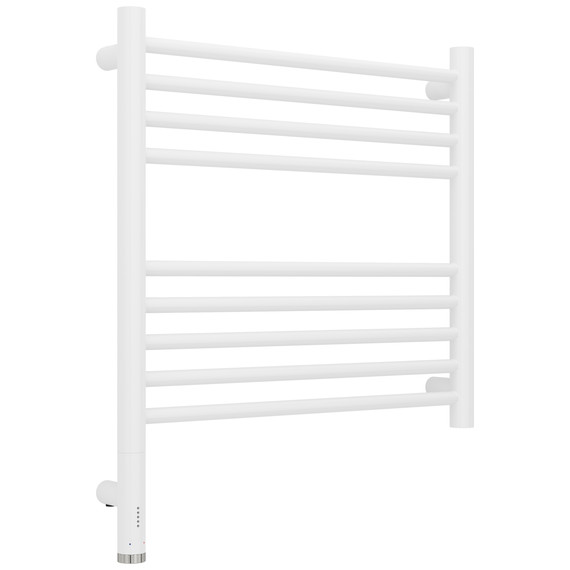 Полотенцесушитель электрический Сунержа Богема 3.1 П9 500x620 мм (прямая перемычка) 30-6004-5050 L, белый матовый - фото 