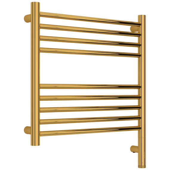 Полотенцесушитель электрический Сунержа Богема 3.1 П9 500x620 мм (прямая перемычка) 03-6005-5050 R, золото - фото 
