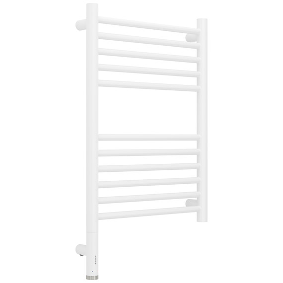 Полотенцесушитель электрический Сунержа Богема 3.1 П11 300x720 мм (прямая перемычка) 30-6004-6040 L, белый матовый - фото 