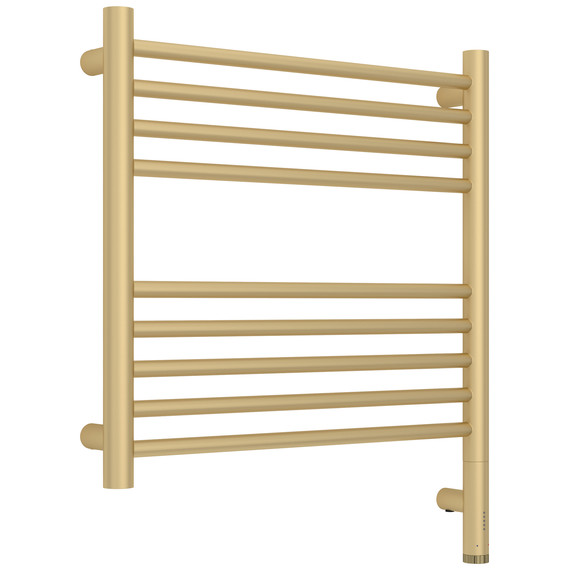 Полотенцесушитель электрический Сунержа Богема 3.1 П9 500x620 мм (прямая перемычка) 022-6005-5050 R, шампань матовый - фото 