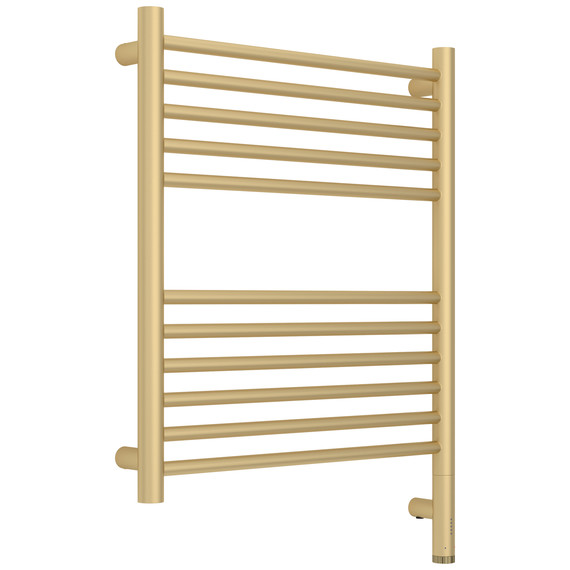 Полотенцесушитель электрический Сунержа Богема 3.1 П11 500x720 мм (прямая перемычка) 022-6005-6050 R, шампань матовый - фото 