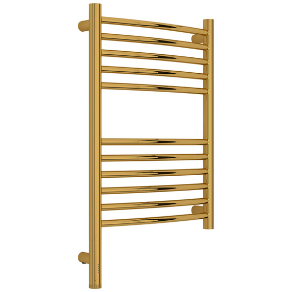 Полотенцесушитель электрический Сунержа Богема 3.1 П11 400x720 мм (выгнутая перемычка) 03-6002-6040 L, золото - фото 