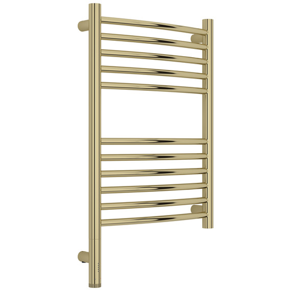 Полотенцесушитель электрический Сунержа Богема 3.1 П11 400x720 мм (выгнутая перемычка) 020-6002-6040 L, шампань - фото 