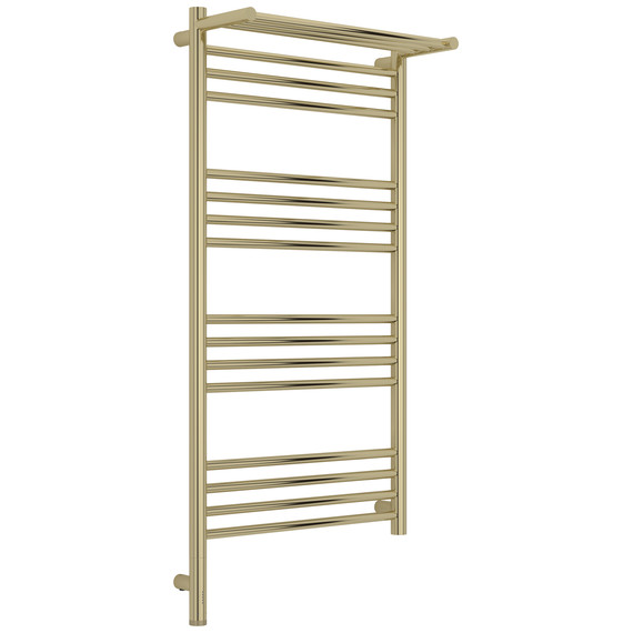 Полотенцесушитель электрический Сунержа Богема 3.1 с полкой П16 500x1120 мм 020-6006-1050 L, шампань - фото 