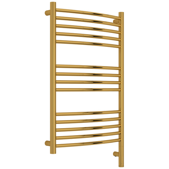 Полотенцесушитель электрический Сунержа Богема 3.1 П14 500x920 мм (выгнутая перемычка) 03-6003-8050 R, золото - фото 