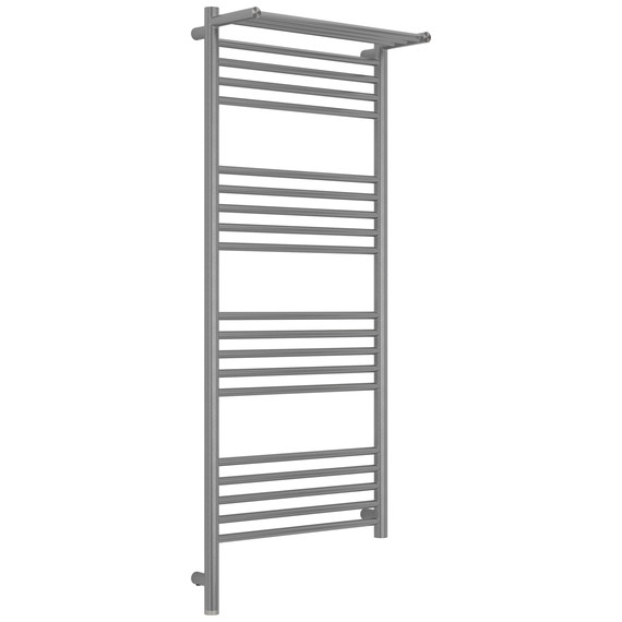 Полотенцесушитель электрический Сунержа Богема 3.1 с полкой П20 500x1320 мм 071-6006-1250 L, сатин - фото 