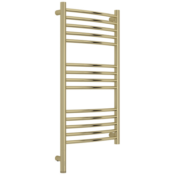 Полотенцесушитель электрический Сунержа Богема 3.1 П14 400x920 мм (выгнутая перемычка) 020-6002-8040 L, шампань - фото 