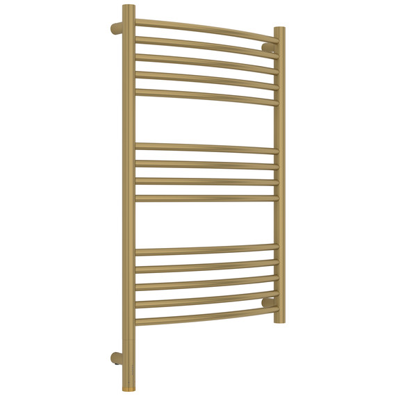 Полотенцесушитель электрический Сунержа Богема 3.1 П14 500x920 мм (выгнутая перемычка) 32-6002-8050 L, золотой шёлк - фото 