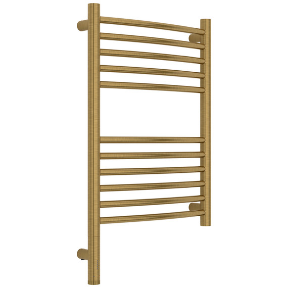 Полотенцесушитель электрический Сунержа Богема 3.1 П11 400x720 мм (выгнутая перемычка) 051-6002-6040 L, состаренная латунь - фото 