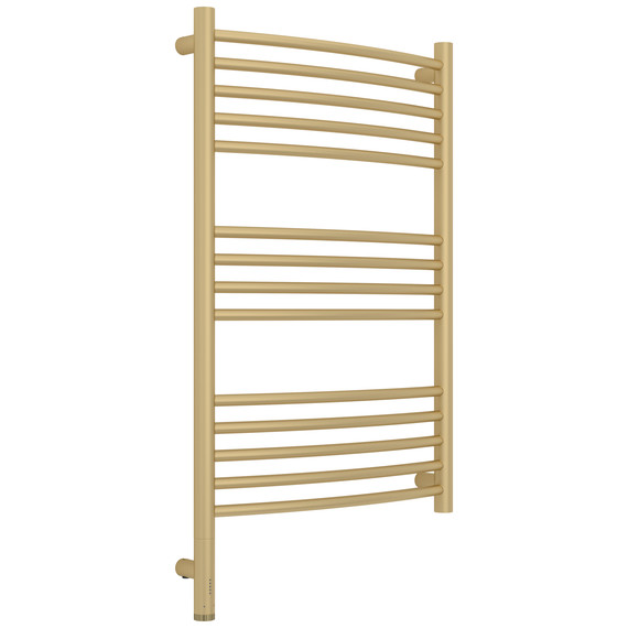 Полотенцесушитель электрический Сунержа Богема 3.1 П14 500x920 мм (выгнутая перемычка) 022-6002-8050 L, шампань матовый - фото 