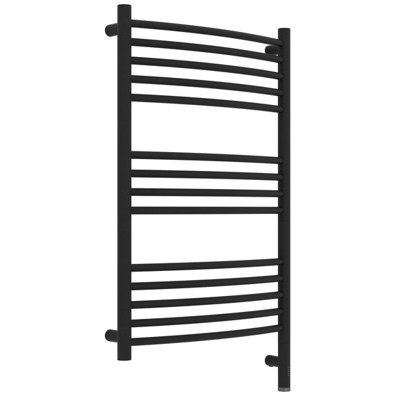 Полотенцесушитель электрический Сунержа Богема 3.1 П14 500x920 мм (выгнутая перемычка) 15-6003-8050 R, тёмный титан муар - фото 