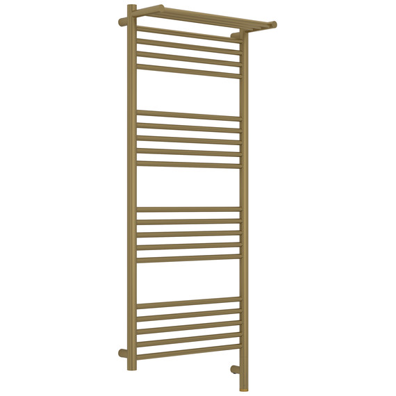 Полотенцесушитель электрический Сунержа Богема 3.1 с полкой П20 500x1320 мм 32-6007-1250 R, золотой шёлк - фото 