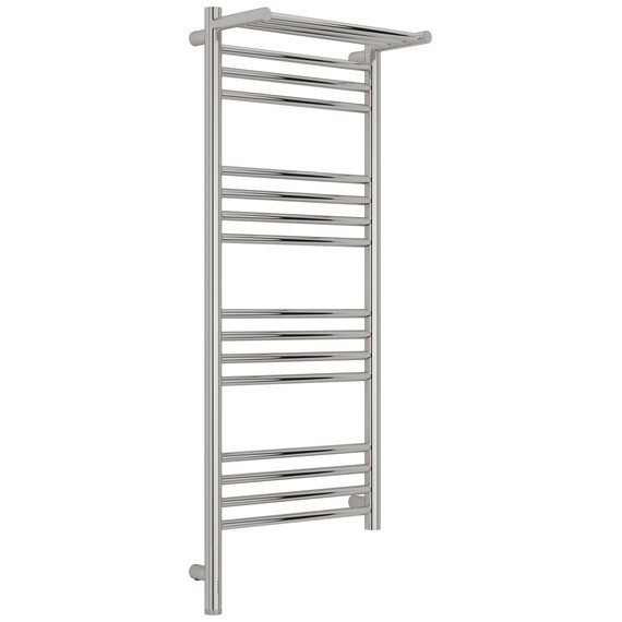 Полотенцесушитель электрический Сунержа Богема 3.1 с полкой П16 400x1120 мм 00-6006-1040 L, хром - фото 