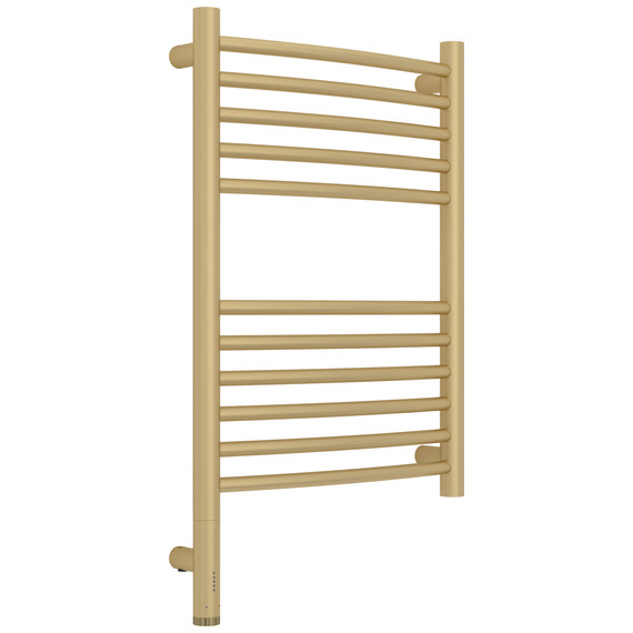 Полотенцесушитель электрический Сунержа Богема 3.1 П11 400x720 мм (выгнутая перемычка) 022-6002-6040 L, шампань матовый - фото 