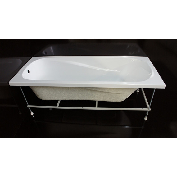 Ванна акриловая Loranto Arctica 150x70 см (с каркасом и экраном), Размер - мм: 1500х700 - фото, картинка 5 Ванна акриловая Loranto Arctica 150x70 см (с каркасом и экраном), Размер - мм: 1500х700 - фото 5