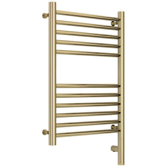 Полотенцесушитель электрический Сунержа Богема 3.0 П11 400x720 мм (прямая перемычка) 020-5805-6040 R, шампань - фото 